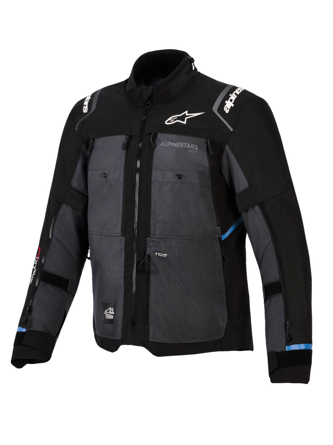 Bunda Alpinestars Cusco Drystar černá/tmavě šedá