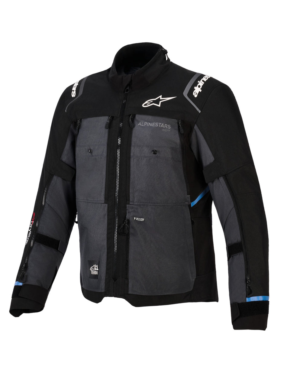 Bunda Alpinestars Cusco Drystar černá/tmavě šedá