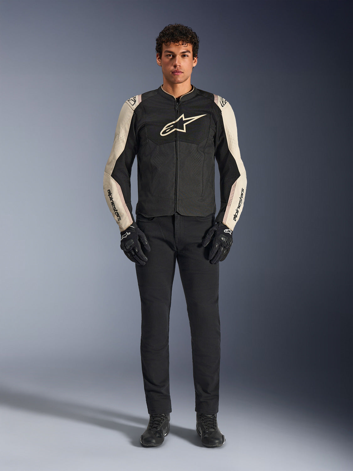 Bunda Alpinestars T-SPS AIR V2 černá/písková