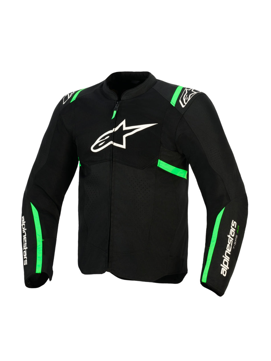Bunda Alpinestars T-SPS AIR V2 černá/zelená fluo