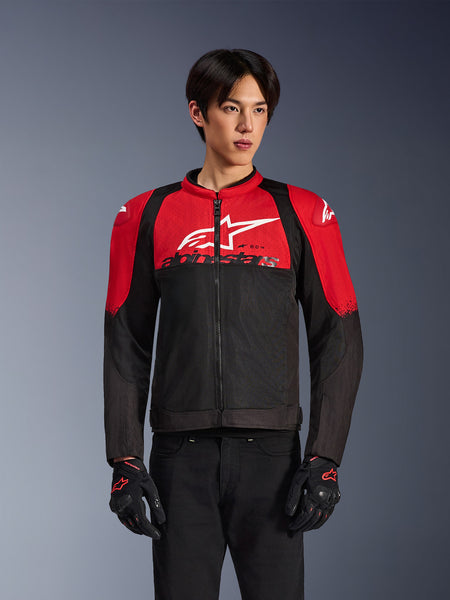 Bunda Alpinestars SMX AIR červená/černá