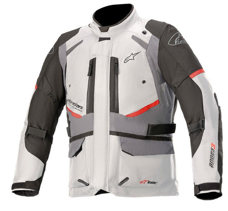 Bunda Alpinestars Andes Drystar TECH-AIR 5 kompatibilní světle šedá/tmavě šedá/černá/červená