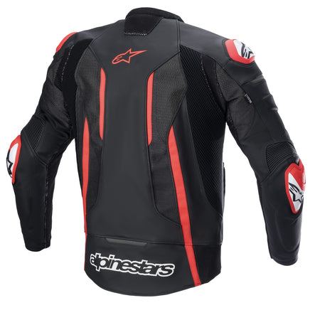 Bunda Alpinestars Fusion černá/červená fluo
