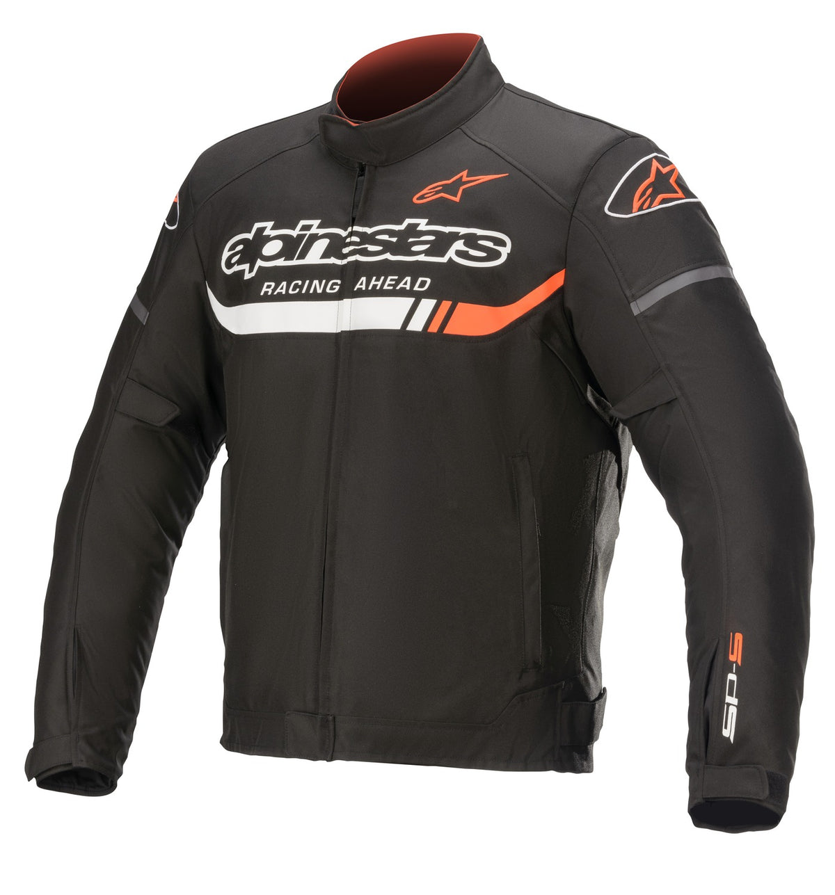 Bunda Alpinestars T-SP S Ignition Waterproof černá/bílá/červená fluo