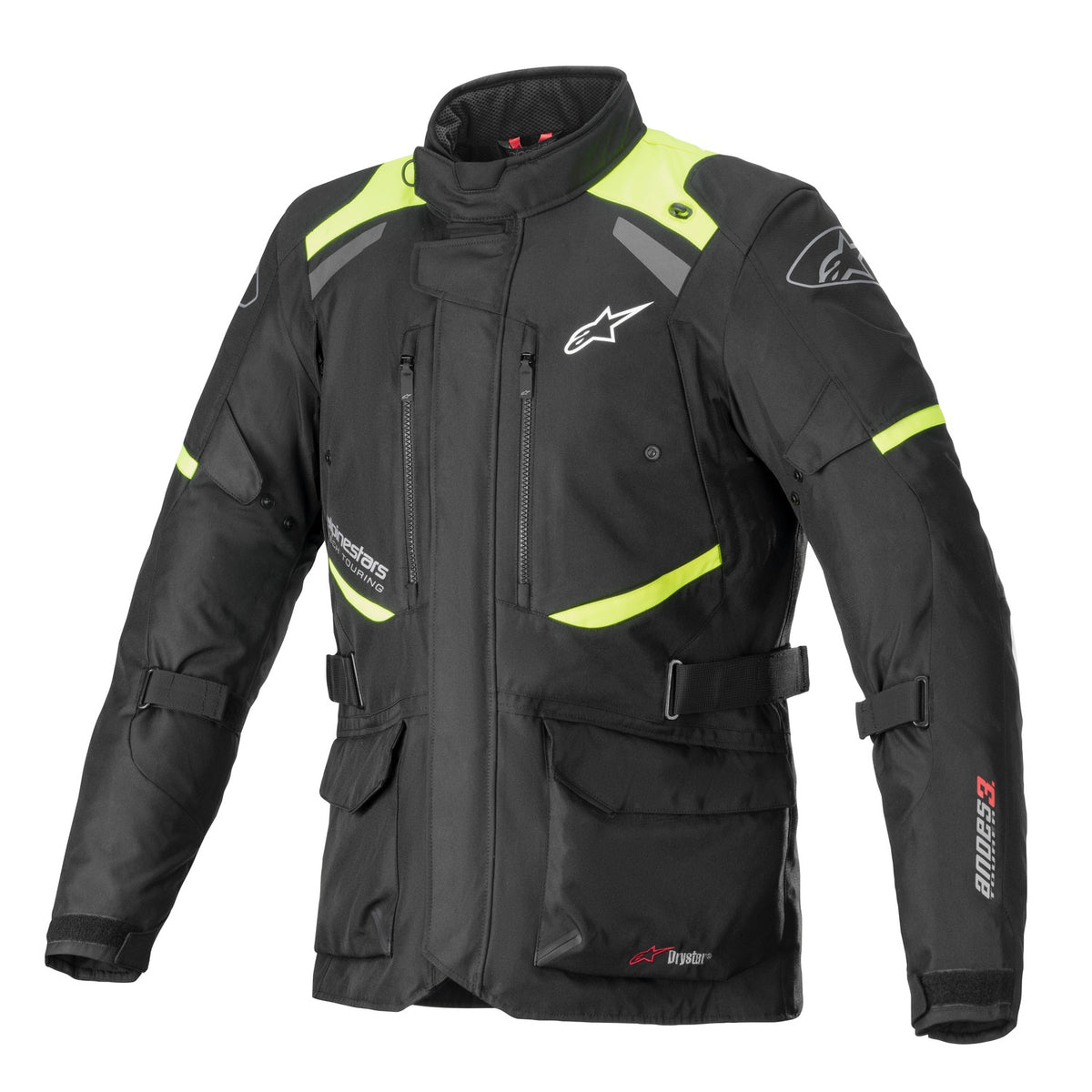 Bunda Alpinestars Andes Drystar černá/žlutá fluo