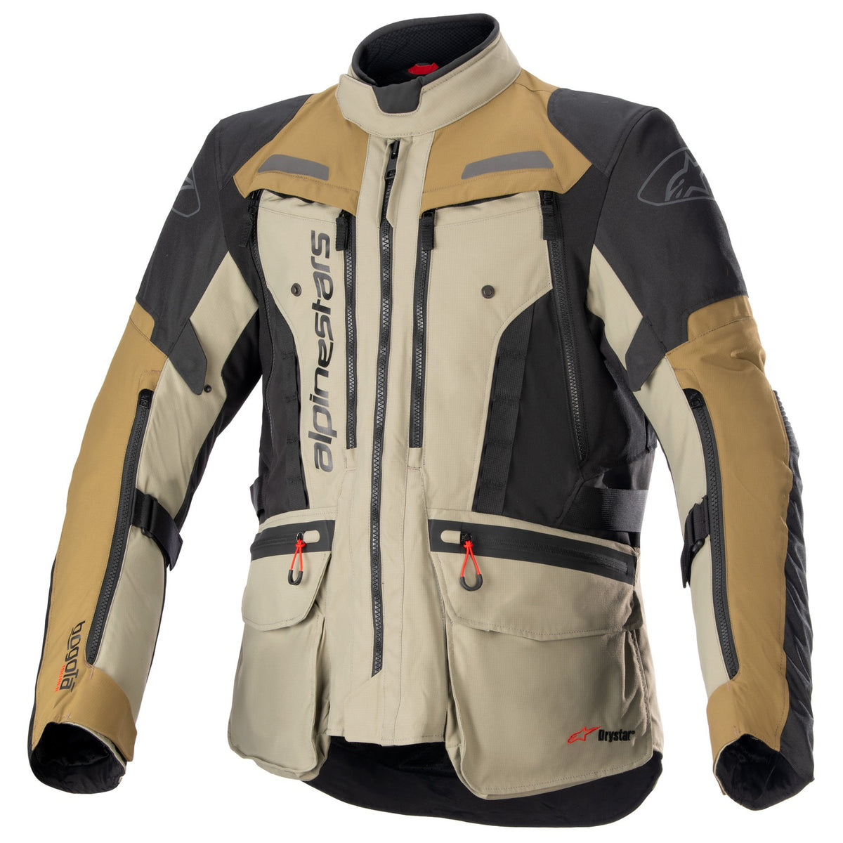 Bunda Alpinestars Bogota PRO Drystar zelená olivová/černá