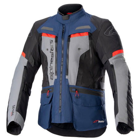 Bunda Alpinestars Bogota PRO Drystar tmavě modrá/černá/červená