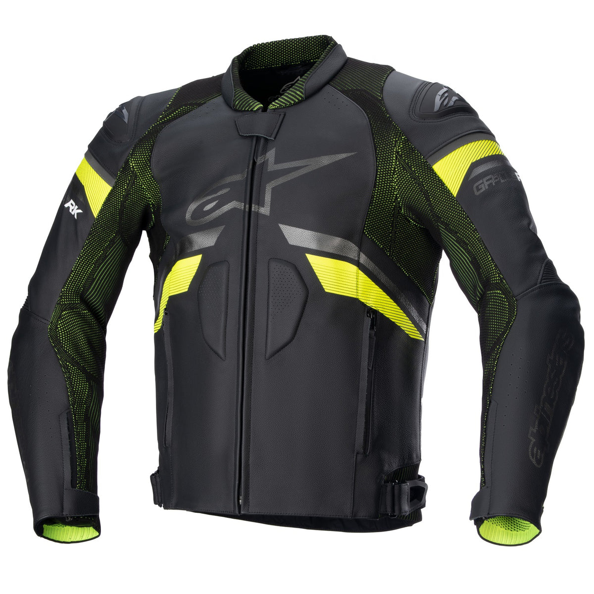 Bunda Alpinestars GP Plus R Rideknit TECH-AIR 5 kompatibilní černá/žlutá fluo