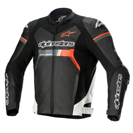 Bunda Alpinestars GP Force černá/bílá/červená fluo