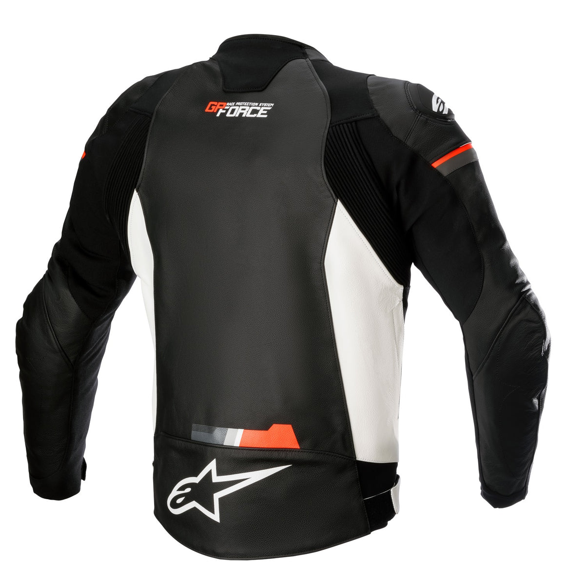Bunda Alpinestars GP Force černá/bílá/červená fluo