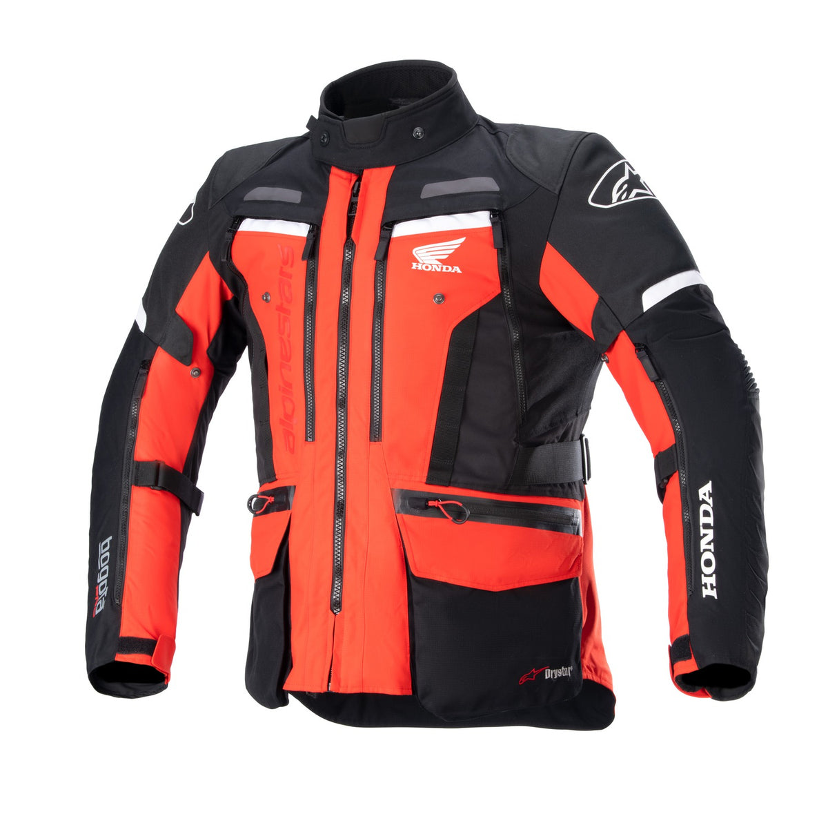 Bunda Alpinestars Bogota PRO Drystar Honda červená fluo/černá
