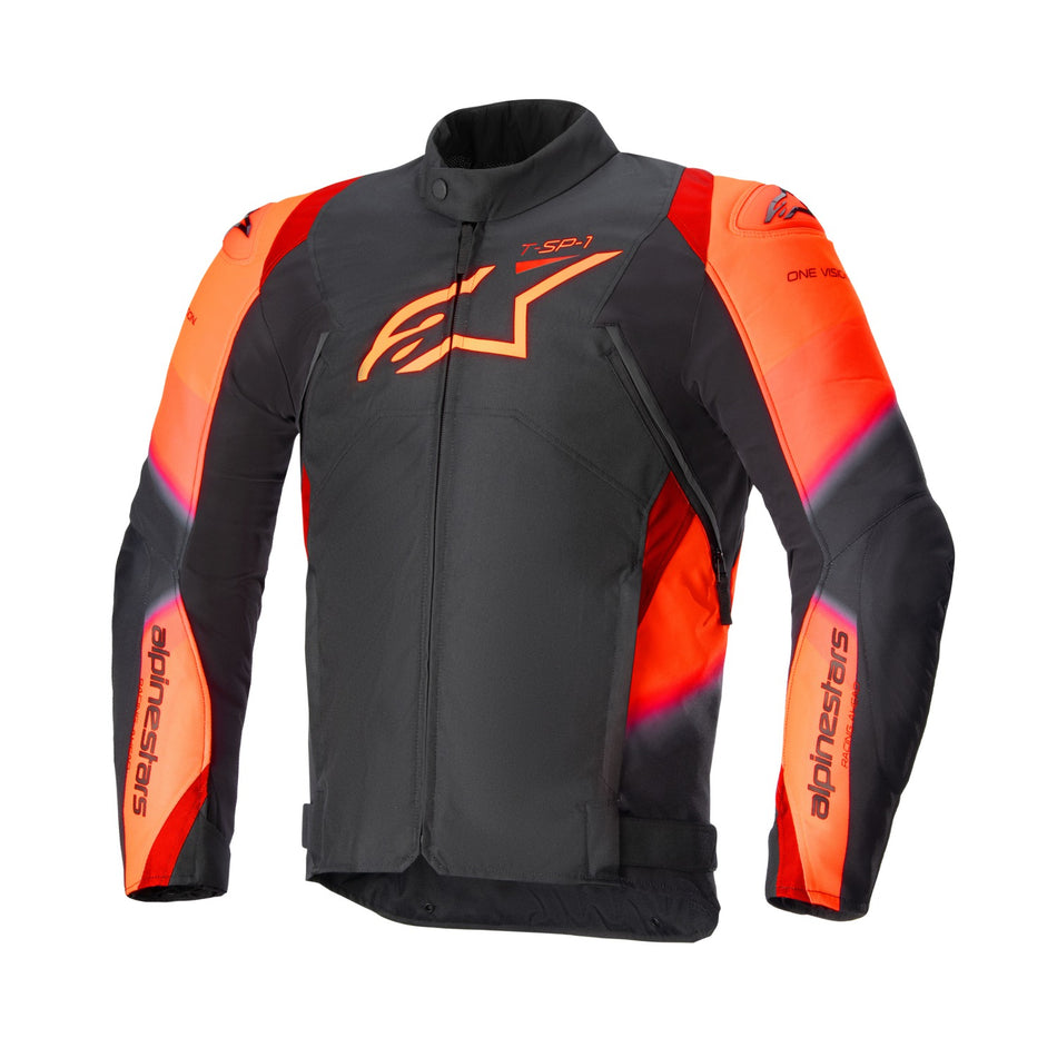 Bunda Alpinestars T-SP 1 2 Waterproof černá/červená fluo