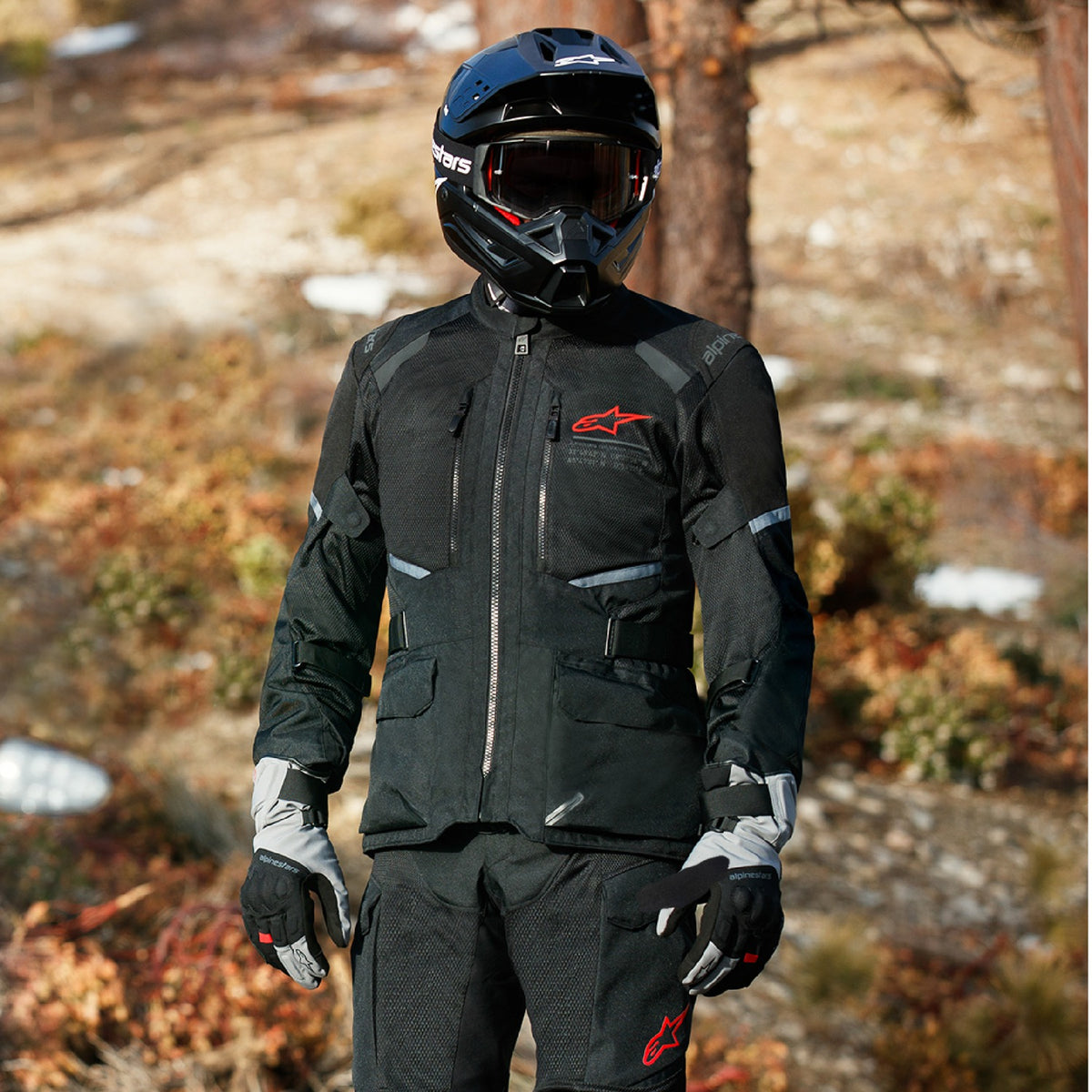 Bunda Alpinestars Andes AIR Drystar černá