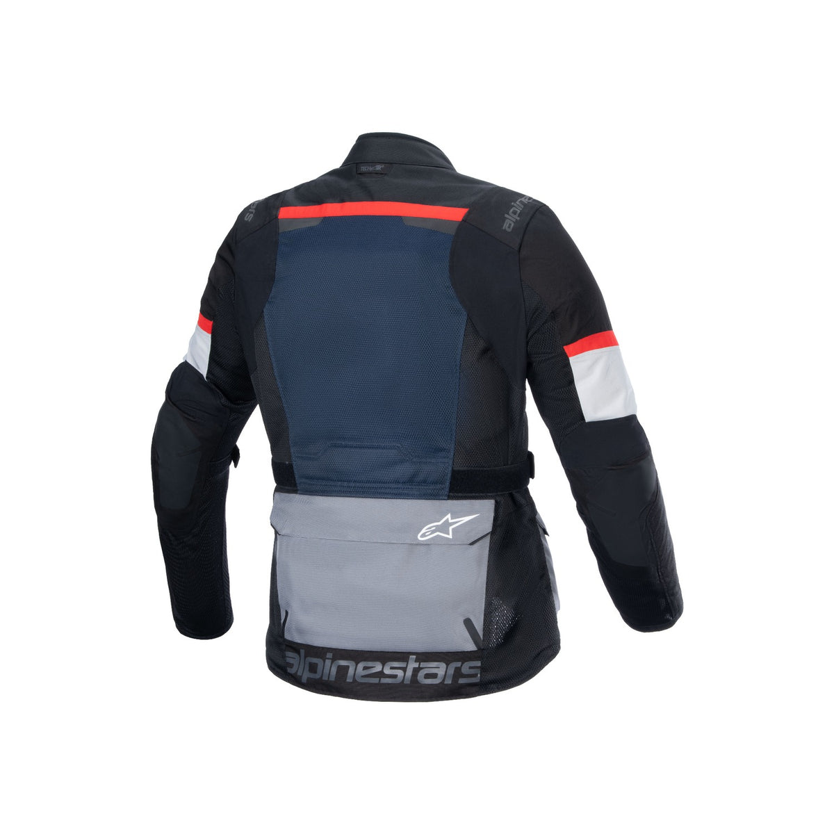 Bunda Alpinestars Andes AIR Drystar tmavě modrá/černá/světle šedá