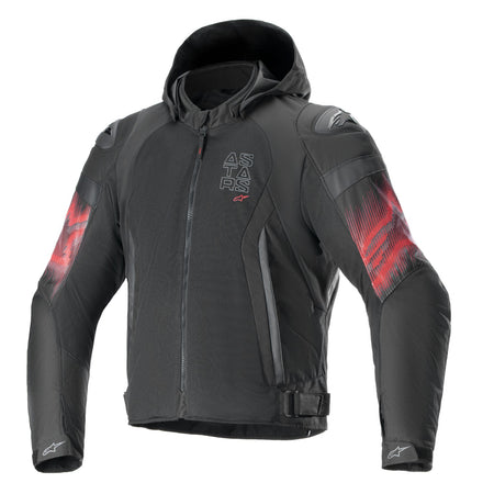 Bunda Alpinestars Zaca AIR Venom Waterproof černá/červená fluo