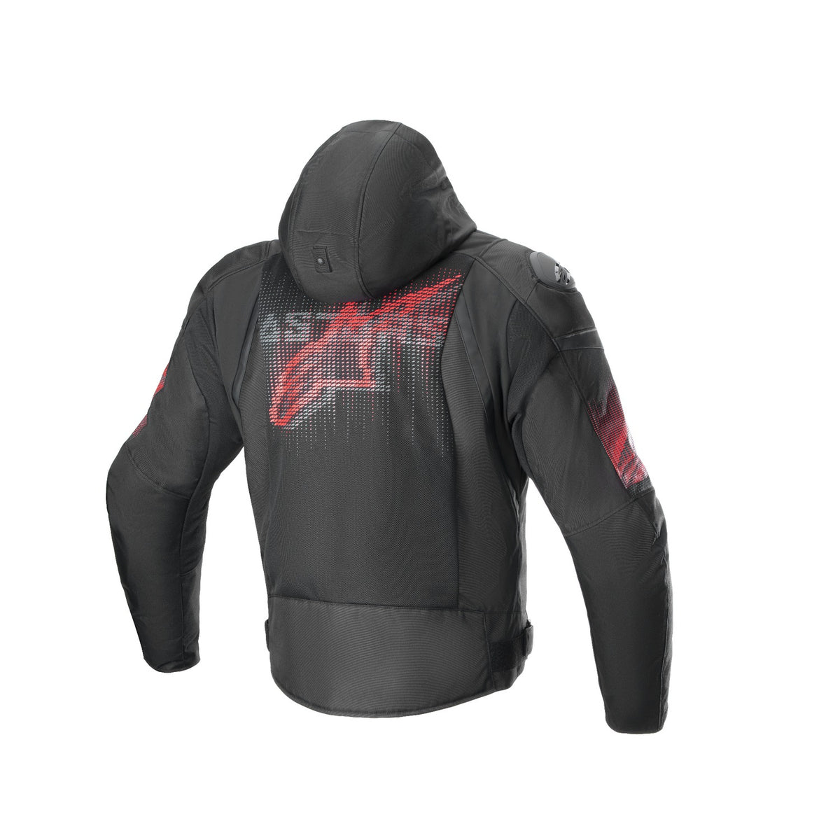 Bunda Alpinestars Zaca AIR Venom Waterproof černá/červená fluo