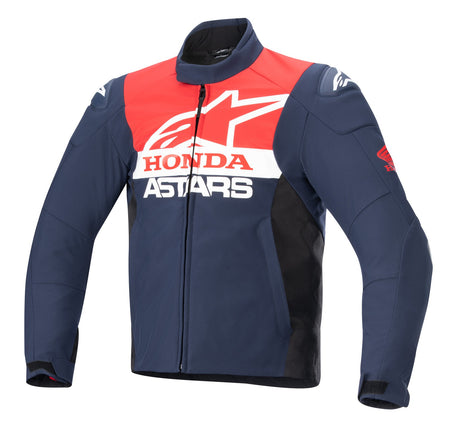 Bunda Alpinestars SMX Waterproof Honda modrá/černá/červená/bílá