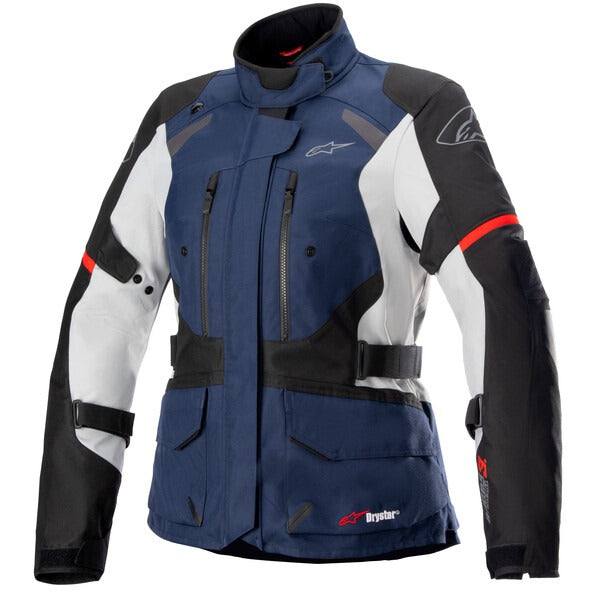 Dámská bunda Alpinestars Stella Andes Drystar TECH-AIR 5 kompatibilní tmavě modrá/černá/světle šedá/červená