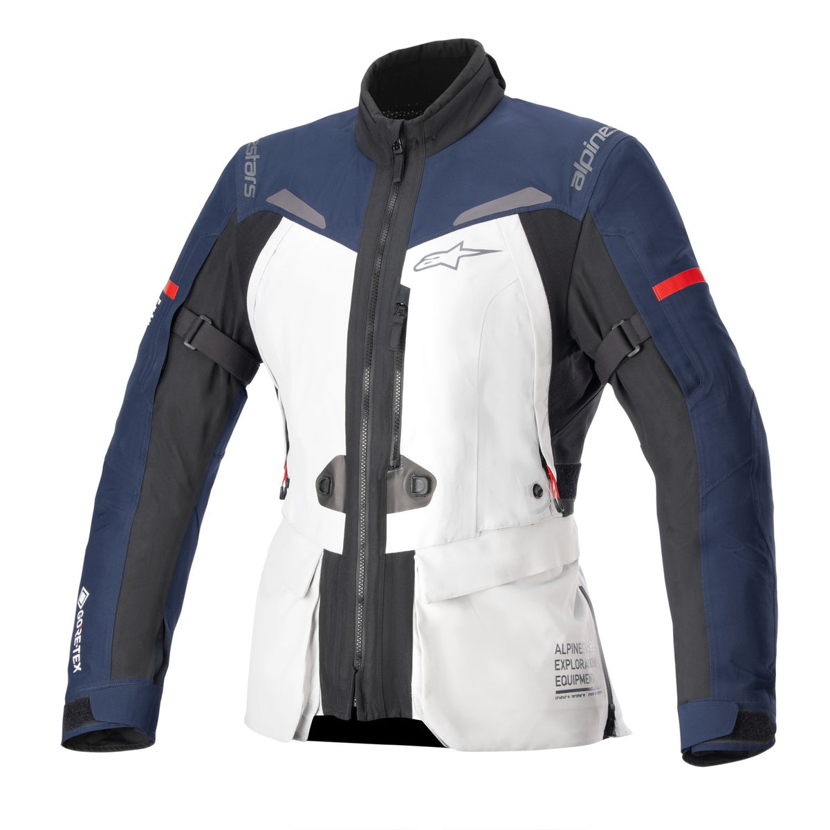 Dámská bunda Alpinestars Stella ST-7 GORE-TEX světle šedá/modrá/černá