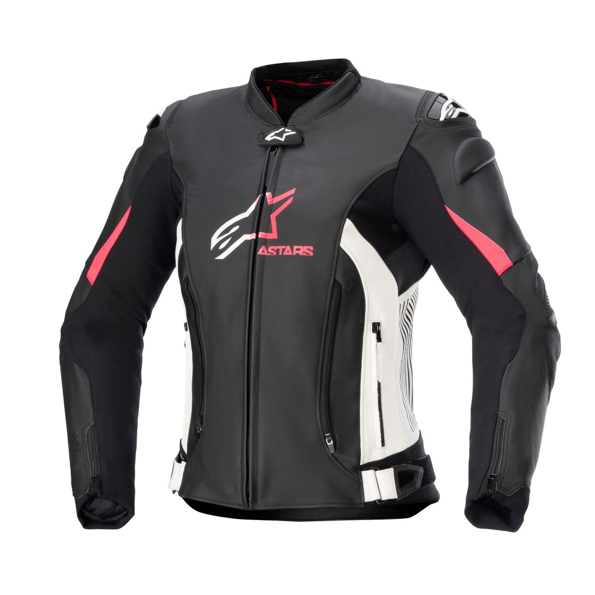 Dámská bunda Alpinestars Stella GP Plus 4 černá/bílá/růžová
