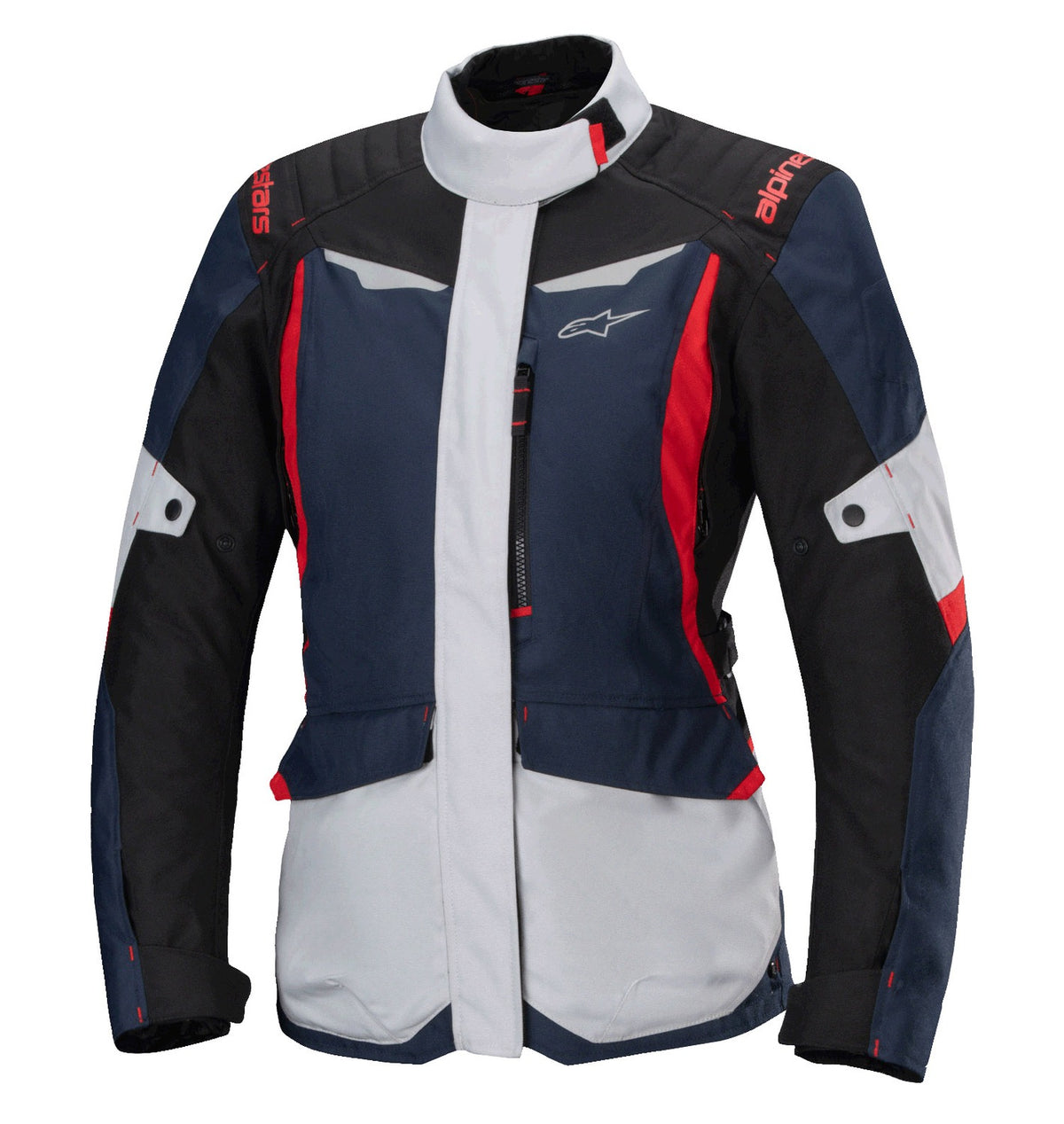 Bunda Alpinestars Stella ST-1 Waterproof tmavě modrá/černá/červená