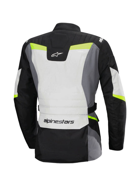 Bunda Alpinestars Stella ST-1 Waterproof světle šedá/černá/žlutá fluo