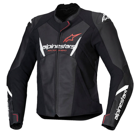 Bunda Alpinestars Stella Faster 3 černá/bílá/červená fluo