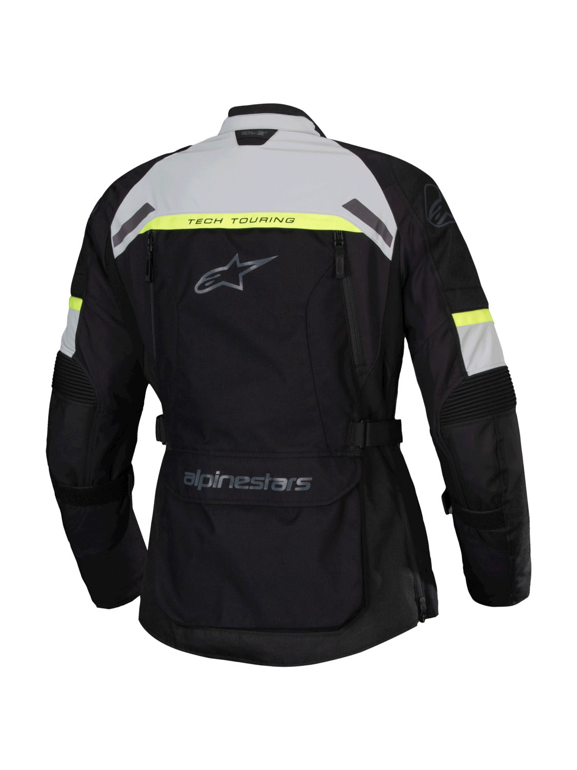 Dámská bunda Alpinestars Stella Bogota PRO Drystar černá/šedá/žlutá fluo