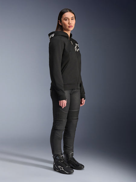 Dámská bunda Alpinestars Stella Chrome V2 Sport černá/bílá
