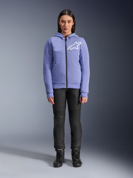 Dámská bunda Alpinestars Stella Chrome V2 Sport modrá/bílá