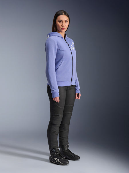 Dámská bunda Alpinestars Stella Chrome V2 Sport modrá/bílá