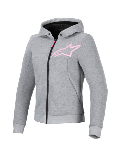 Dámská bunda Alpinestars Stella Chrome V2 Sport šedá/růžová