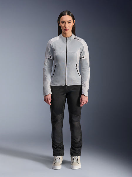 Dámská bunda Alpinestars Stella C-1 AIR stříbrno šedá