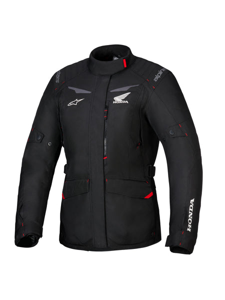 Dámská bunda Alpinestars Stella ST-1 Waterproof Honda černá/červená