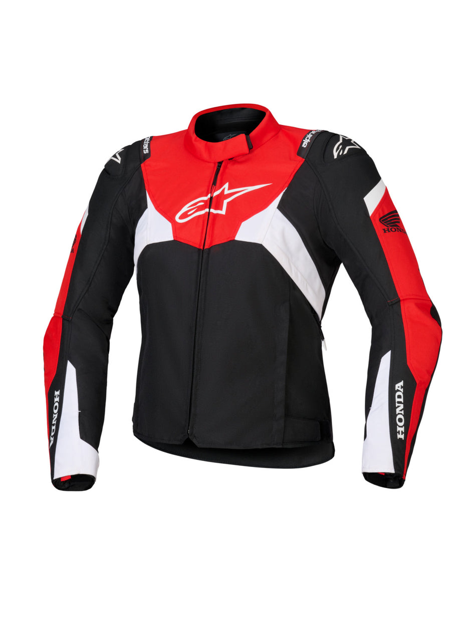 Dámská bunda Alpinestars Stella T-JAWS V4 Waterproof Honda černá/červená/bílá