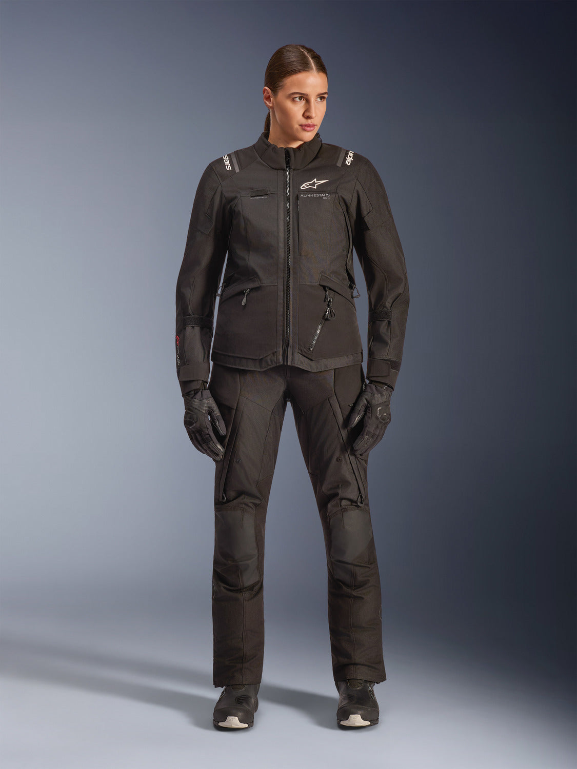 Dámská bunda Alpinestars Stella Andes V4 Drystar černá