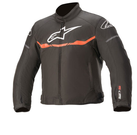 Dětská bunda Alpinestars T-SP S Waterproof černá/červená fluo