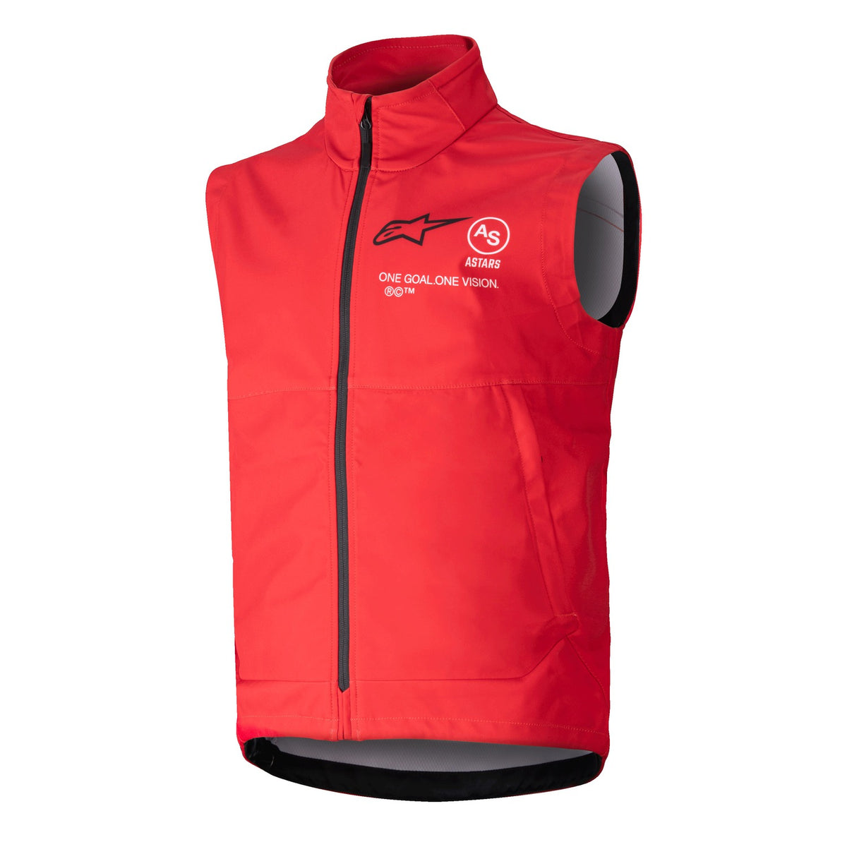Dětská vesta Alpinestars Techstar Softshell červená