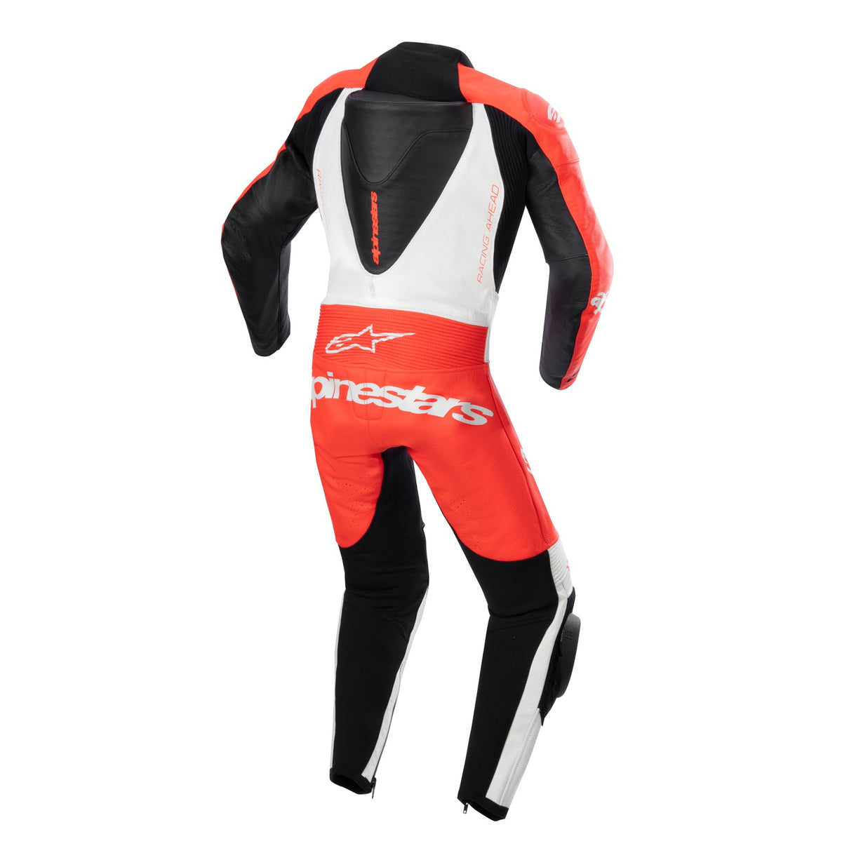 Dětská jednodílná kombinéza Alpinestars GP Plus 2 červená fluo/bílá/černá