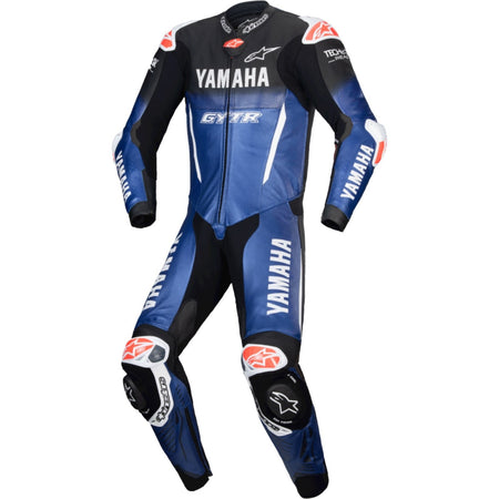Jednodílná kombinéza Alpinestars GP-R7 Yamaha Gytr TECH-AIR ready/kompatibilní modrá/černá/bílá/červená