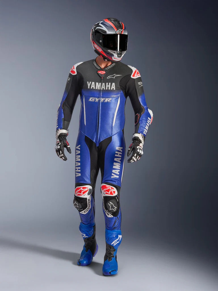 Jednodílná kombinéza Alpinestars GP-R7 Yamaha Gytr TECH-AIR ready/kompatibilní modrá/černá/bílá/červená