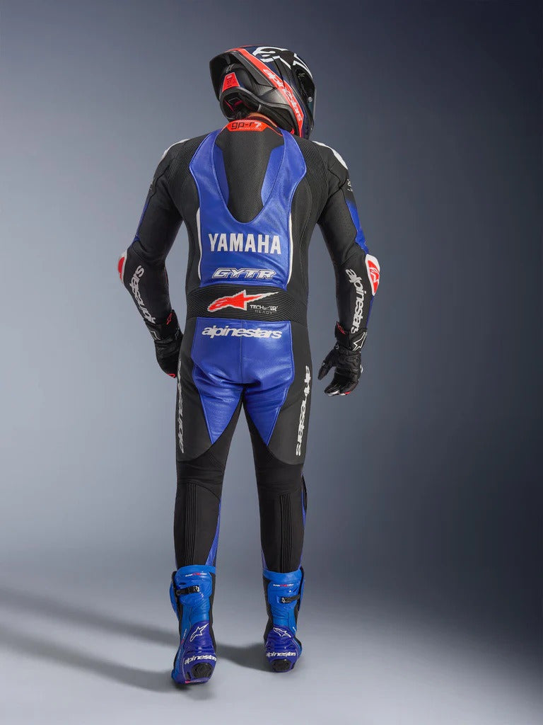 Jednodílná kombinéza Alpinestars GP-R7 Yamaha Gytr TECH-AIR ready/kompatibilní modrá/černá/bílá/červená