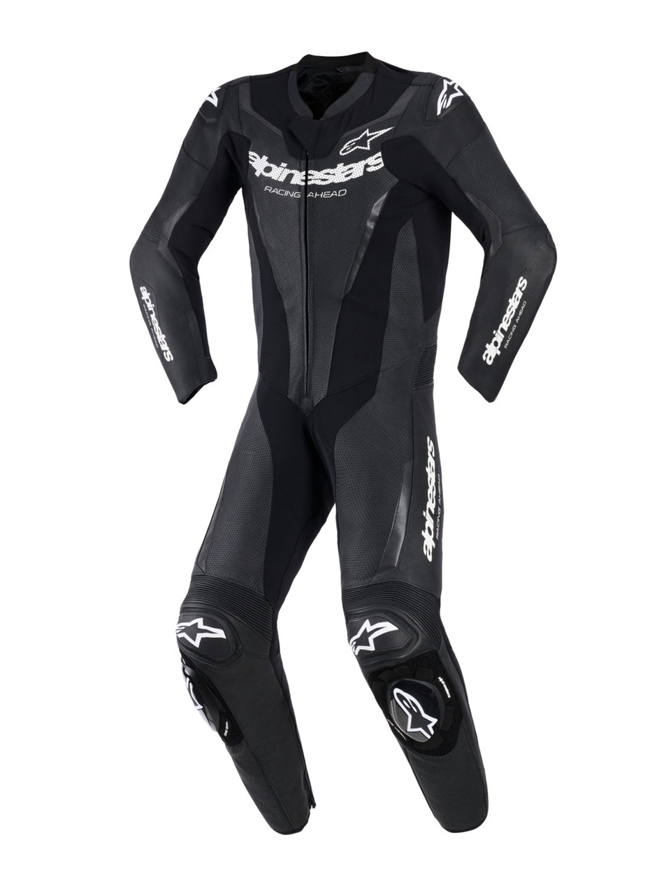 Jednodílná kombinéza Alpinestars GP Force V2 černá/bílá