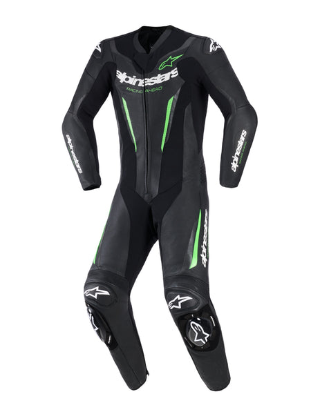 Jednodílná kombinéza Alpinestars GP Force V2 černá/zelená