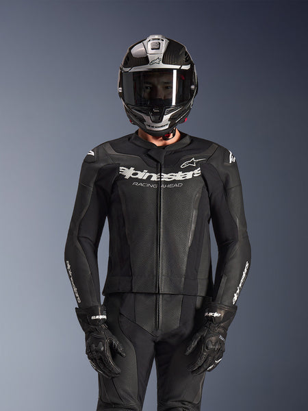 Dvoudílná kombinéza Alpinestars GP Force V2 černá/bílá