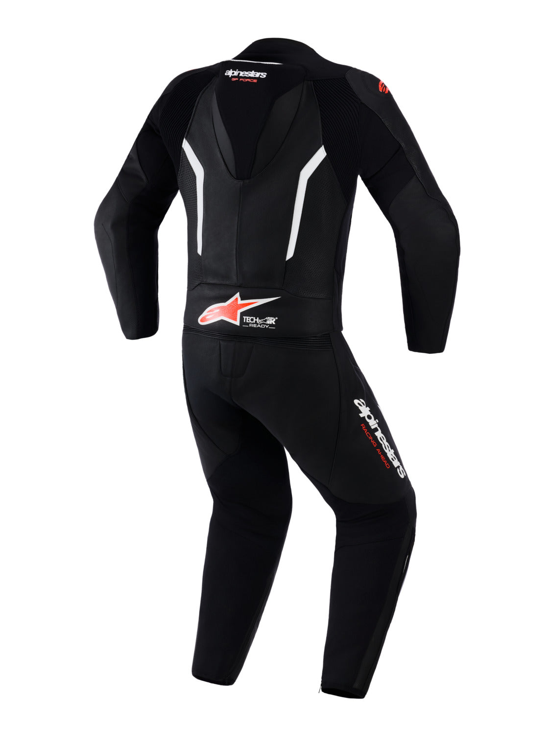 Dvoudílná kombinéza Alpinestars GP Force V2 černá/bílá/červená fluo