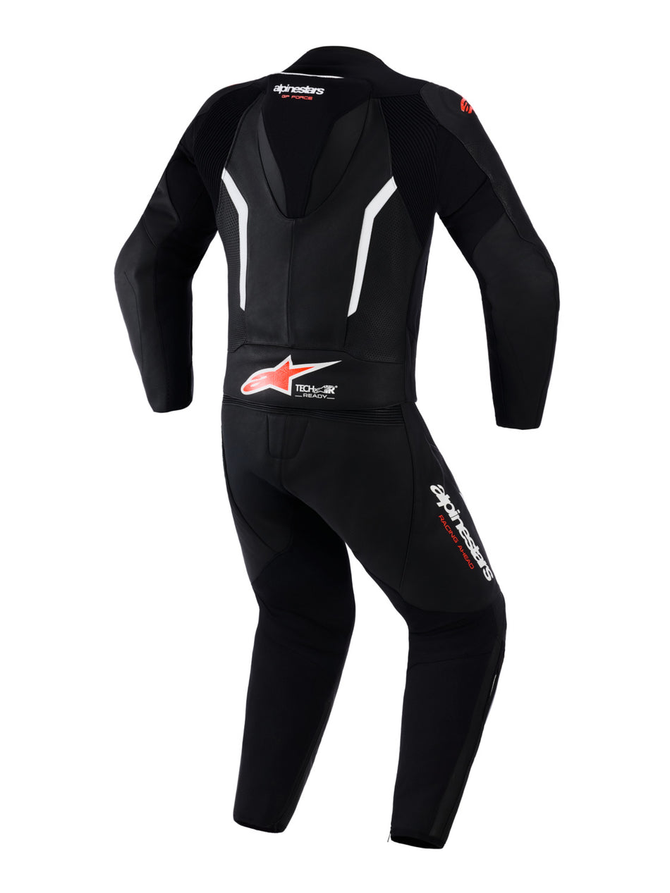 Dvoudílná kombinéza Alpinestars GP Force V2 černá/bílá/červená fluo