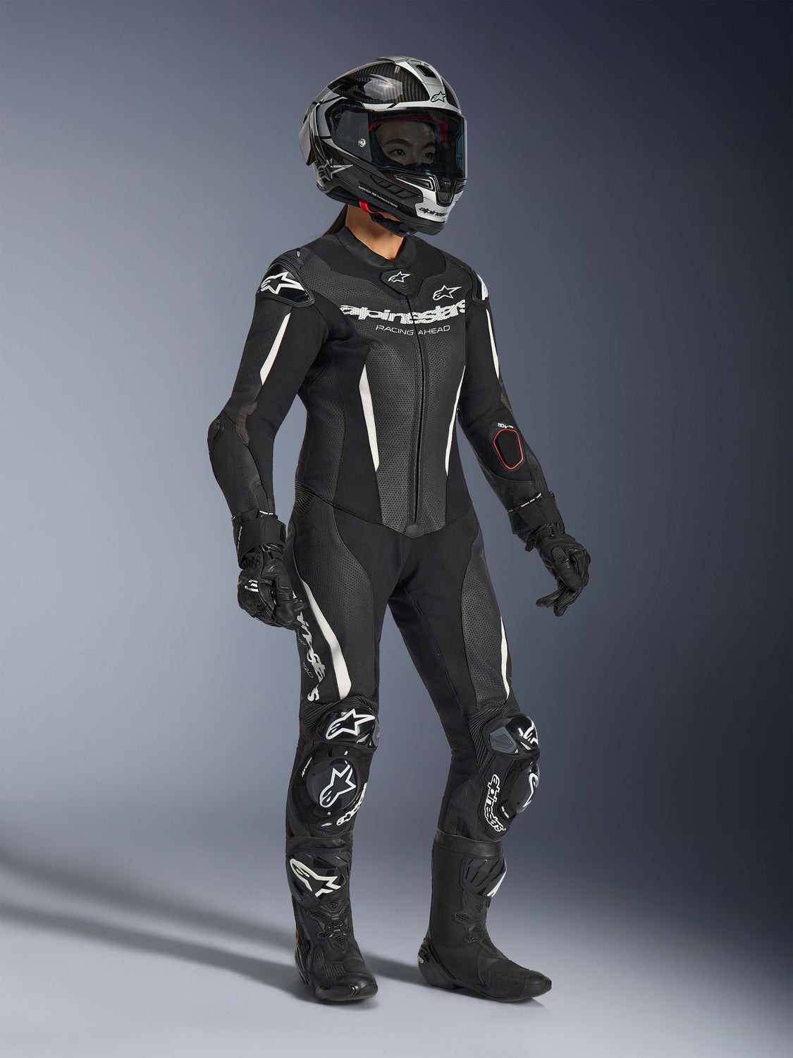 Dámská jednodílná kombinéza Alpinestars Stella GP-R7 černá