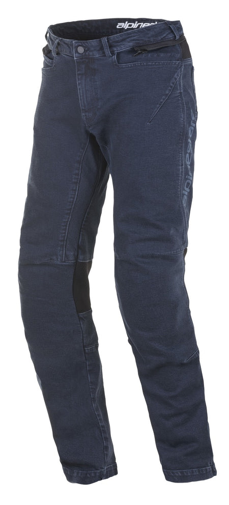 Kalhoty Alpinestars jeansy Compass PRO Riding tmavá modrá