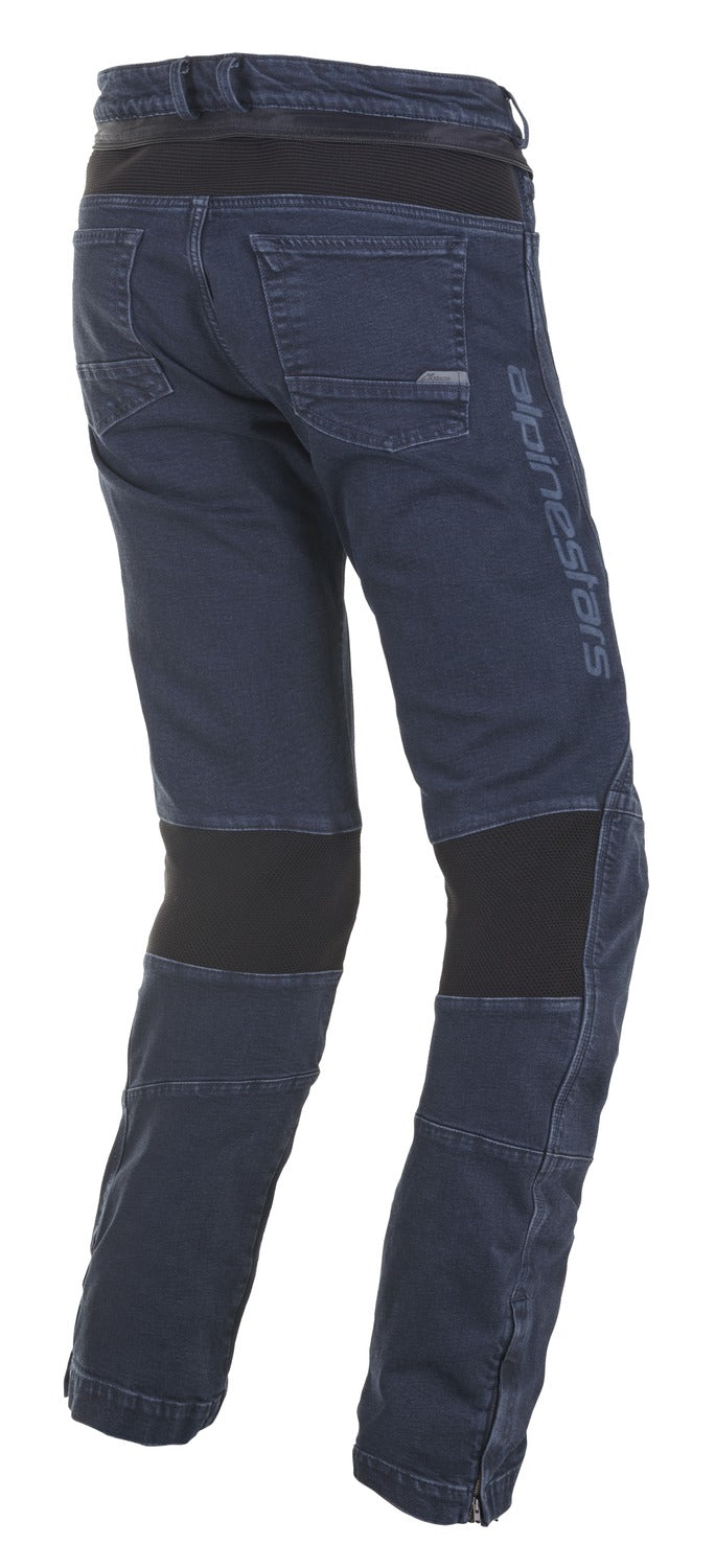 Kalhoty Alpinestars jeansy Compass PRO Riding tmavá modrá